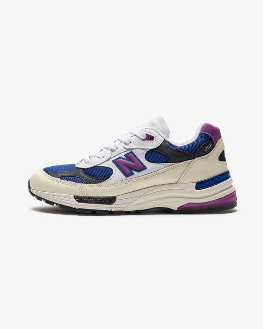 New Balance 992 'made In Usa' - White/ Team Royal — view 2 of 5