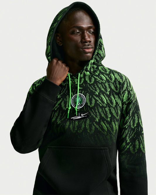 Nike x Slawn Ng Hoodie - Black/ Poison Green — view 1 of 6