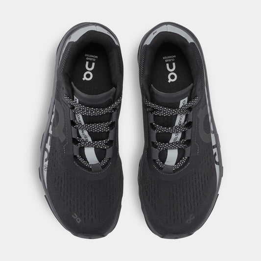 Cloudmonster Lumos Womens Running Shoes (Black) — view 2 of 4