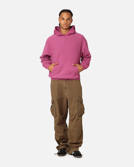 Champion Reverse Weave Terry Tape Hoodie Berry — view 2 of 6
