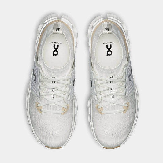 Cloudswift 4 Womens Running Shoes (White/Cream) — view 1 of 4