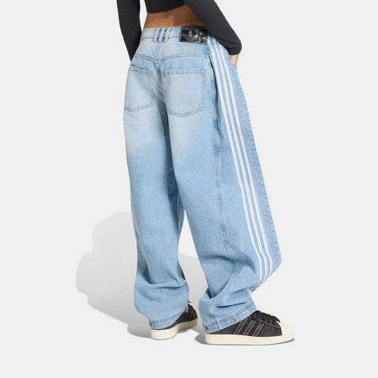 Adilenium 5.0 Banana Overlay Denim Womens Pants (Light Blue) — view 2 of 4