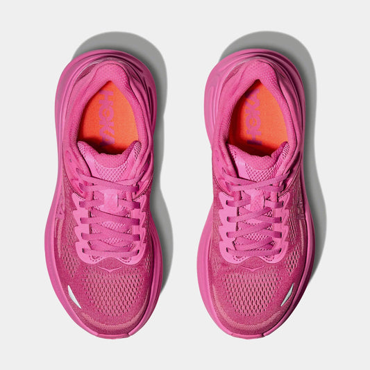 Bondi 9 Womens Running Shoes (Crabapple/Crabapple) — view 2 of 3