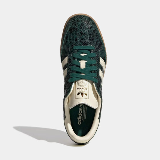 Samba OG Faux Snakeskin in Black / Cream White / Collegiate Green — view 1 of 4