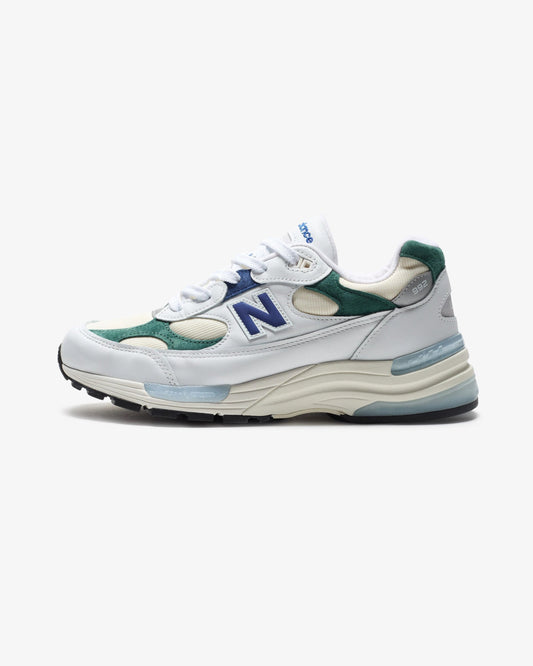 New Balance 992 'made In Usa' - White/ Marshgreen — view 2 of 5