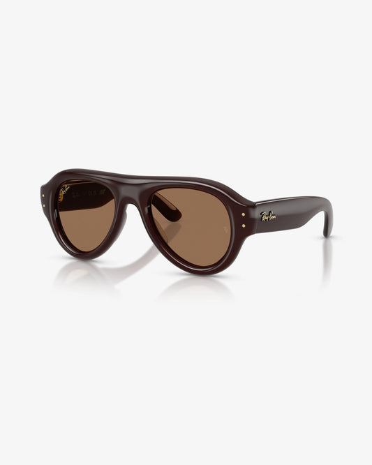 Ray-Ban x A$AP Rocky Aviator Puffer - Transparent Brown — view 1 of 6