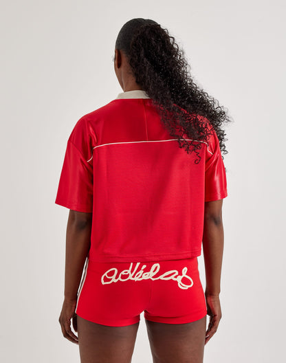Adidas Originals Cropped Football Jersey
