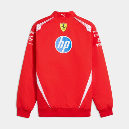 Scuderia Ferrari Replica Drivers Bomber Mens Jacket (Puma Red) — view 2 of 4
