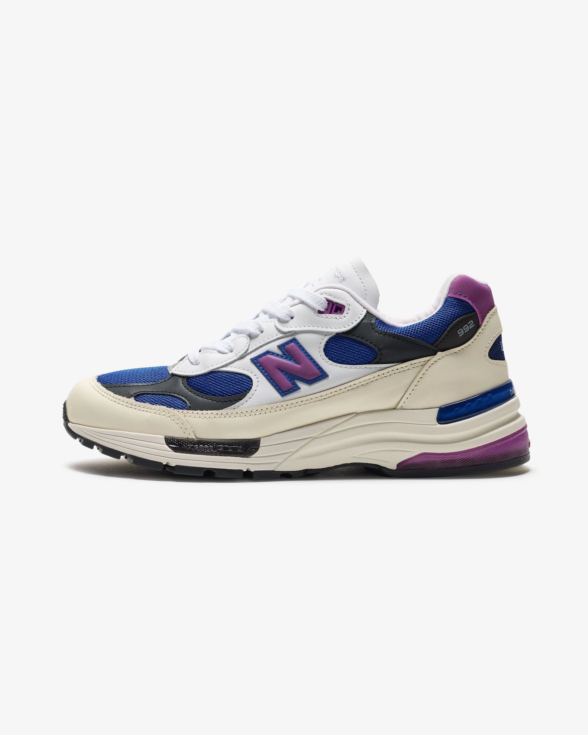 New Balance 992 'made In Usa' - White/ Team Royal — view 2 of 5