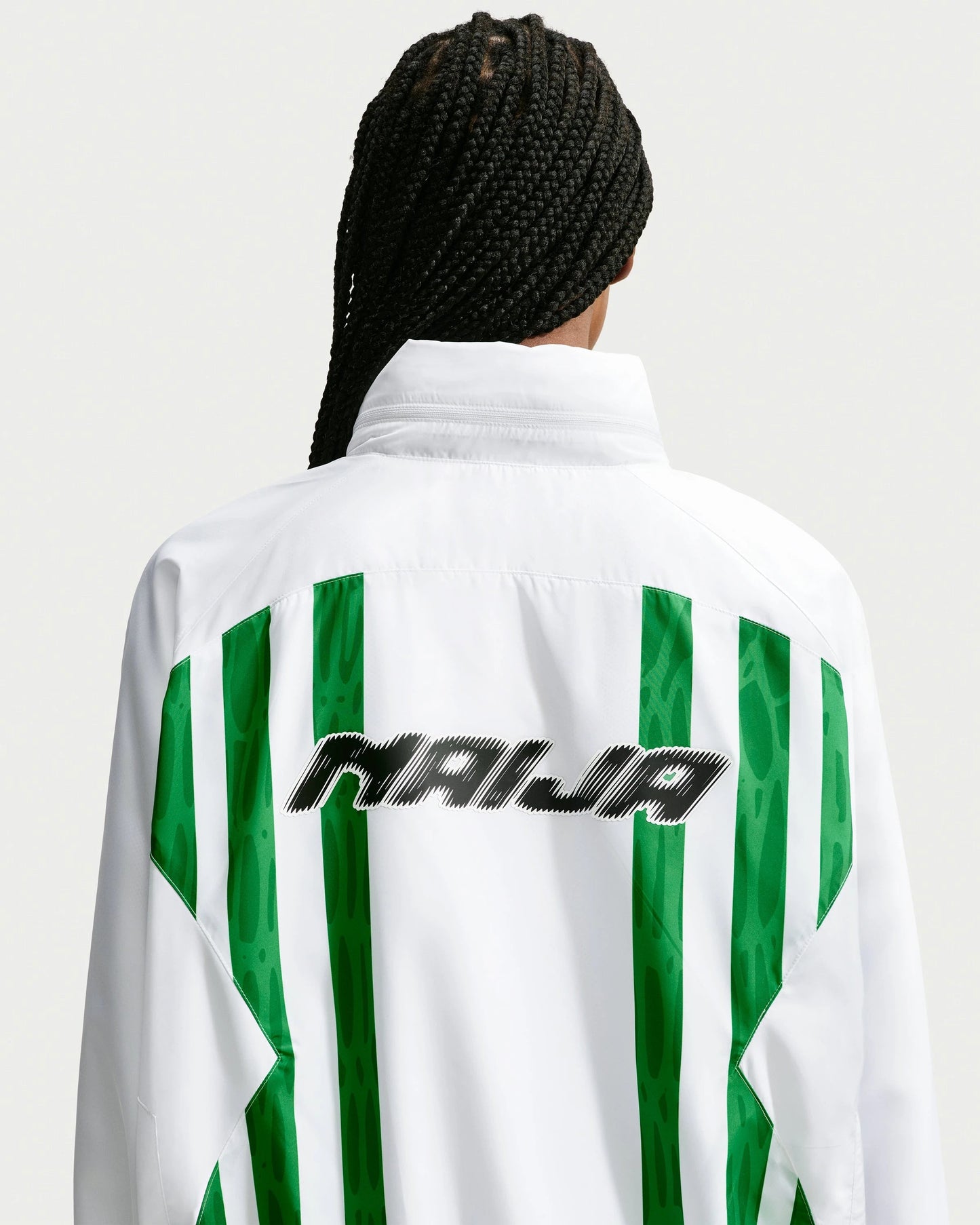 Nike x Slawn Ng Track Jacket - White/ Black — view 4 of 6