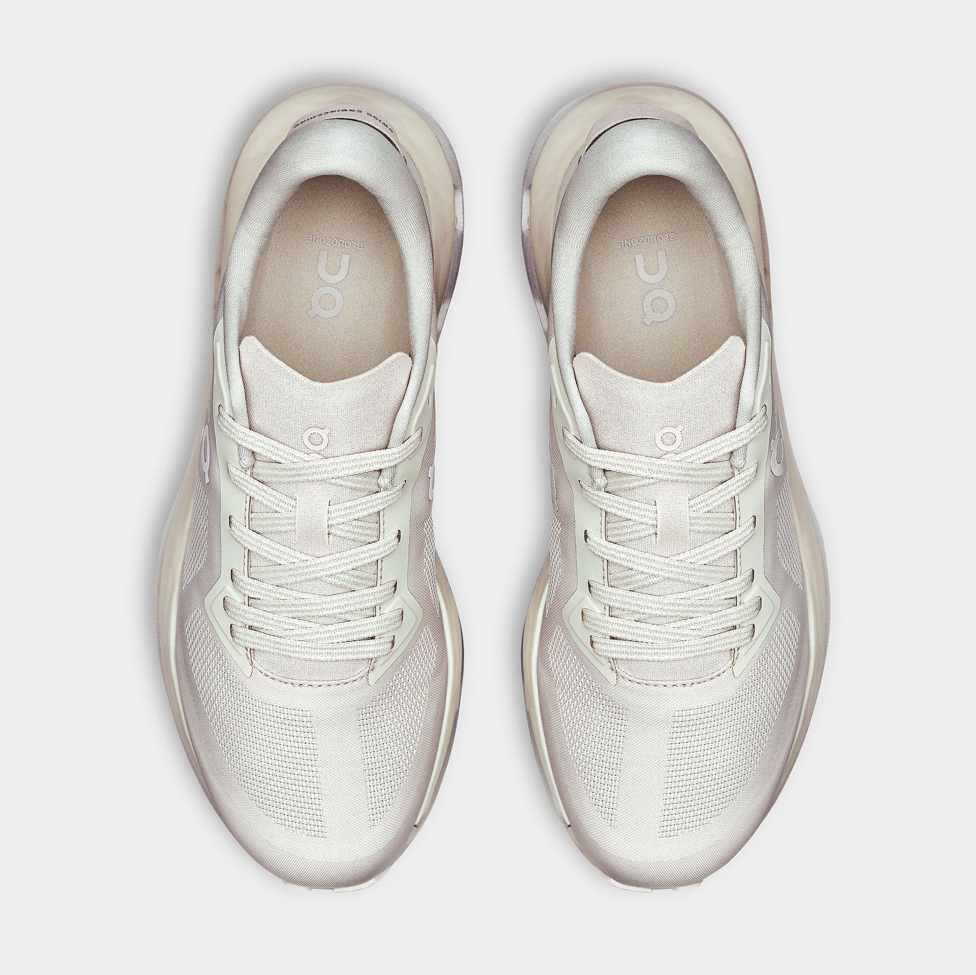 Cloudzone Womens Running Shoes (Pearl/Truffle) — view 2 of 4
