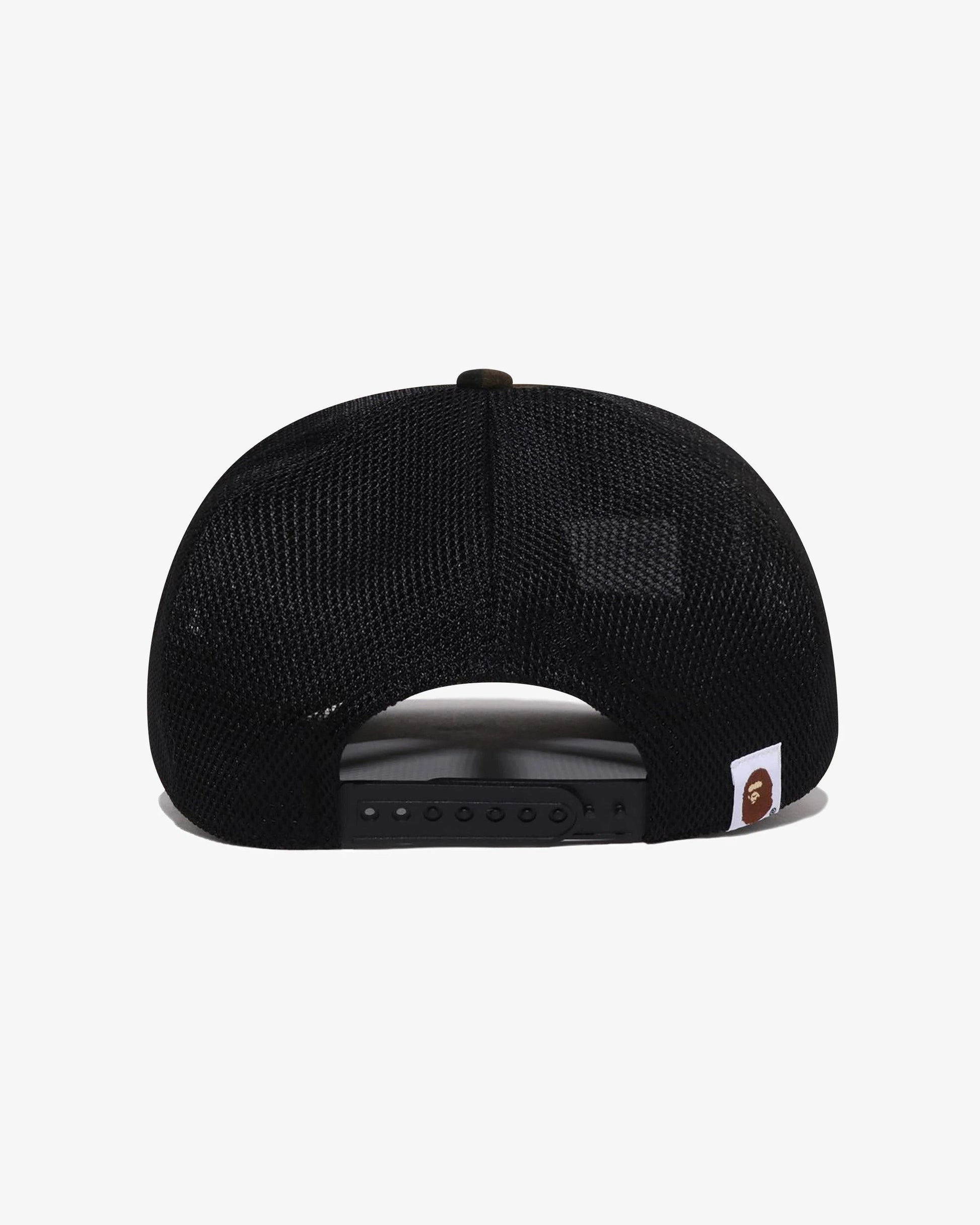 BAPE 1st Camo NYC Logo Mesh Cap - Green Camo — view 3 of 3