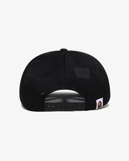 BAPE 1st Camo NYC Logo Mesh Cap - Green Camo — view 3 of 3