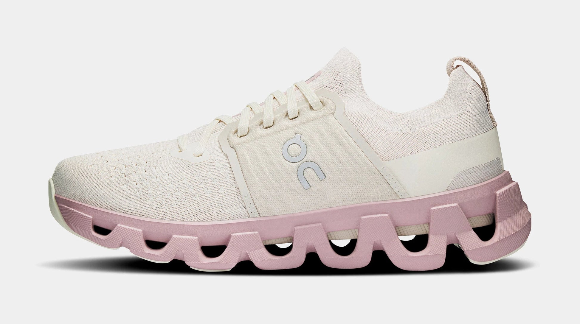 Cloudswift 4 Womens Running Shoes (Pearl/Mauve) — view 3 of 4