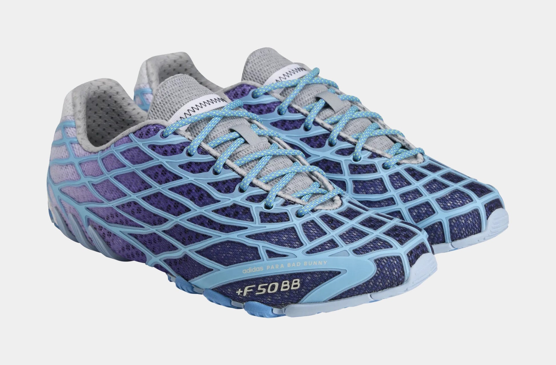 adidas x Bad Bunny F50 Ghost Sprint - Dark Marine / Light Blue / Clear Sky — view 4 of 4