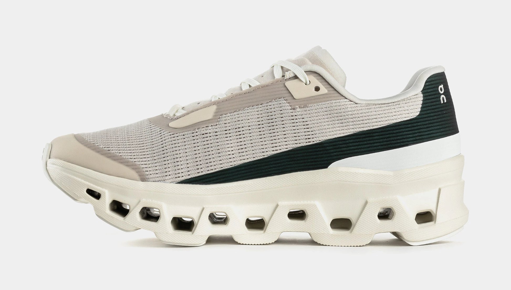 Cloudmonster Void Womens Running Shoes (Beige/Blue) — view 3 of 6