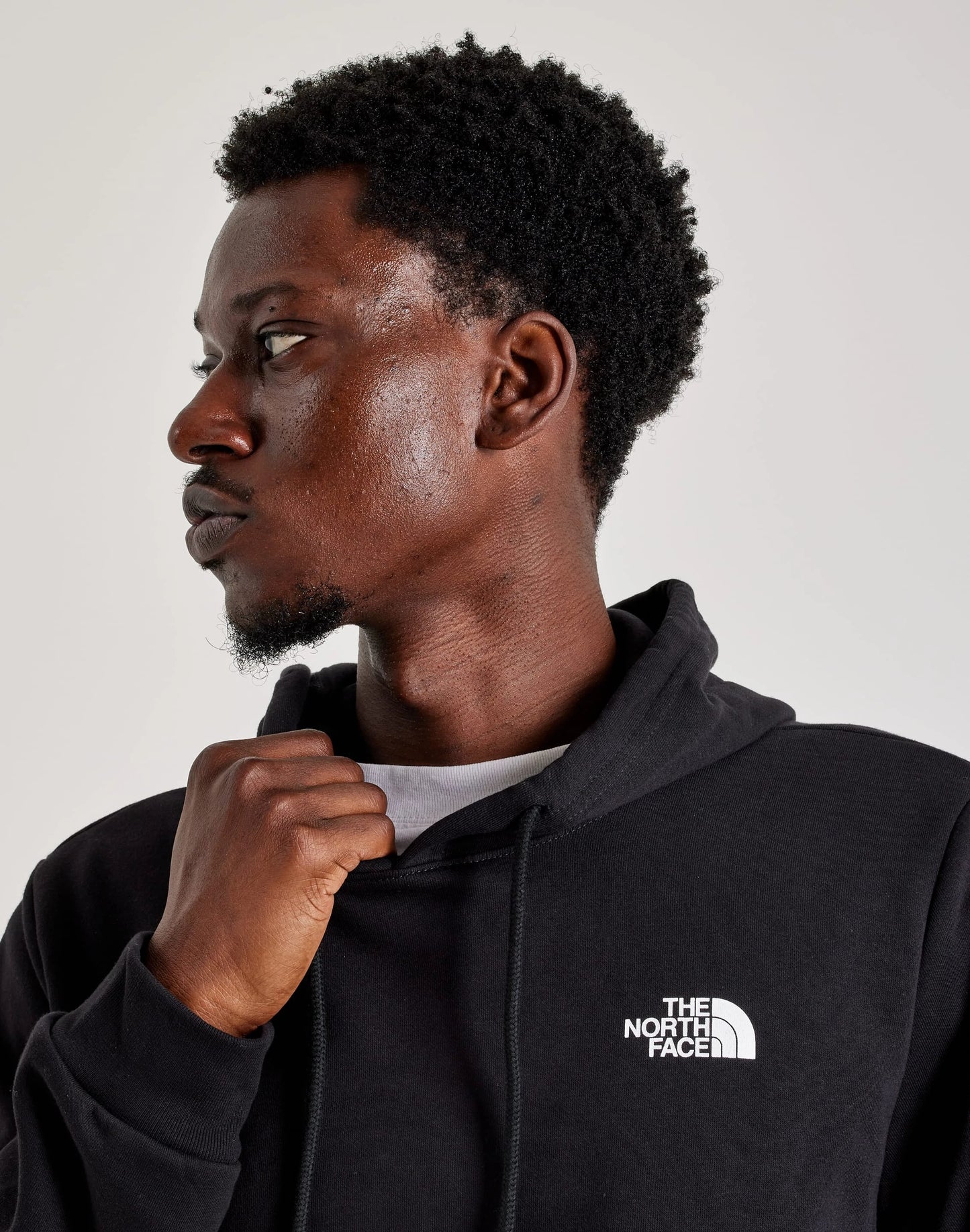 The North Face Evolution Box Logo Fleece Hoodie — view 3 of 4