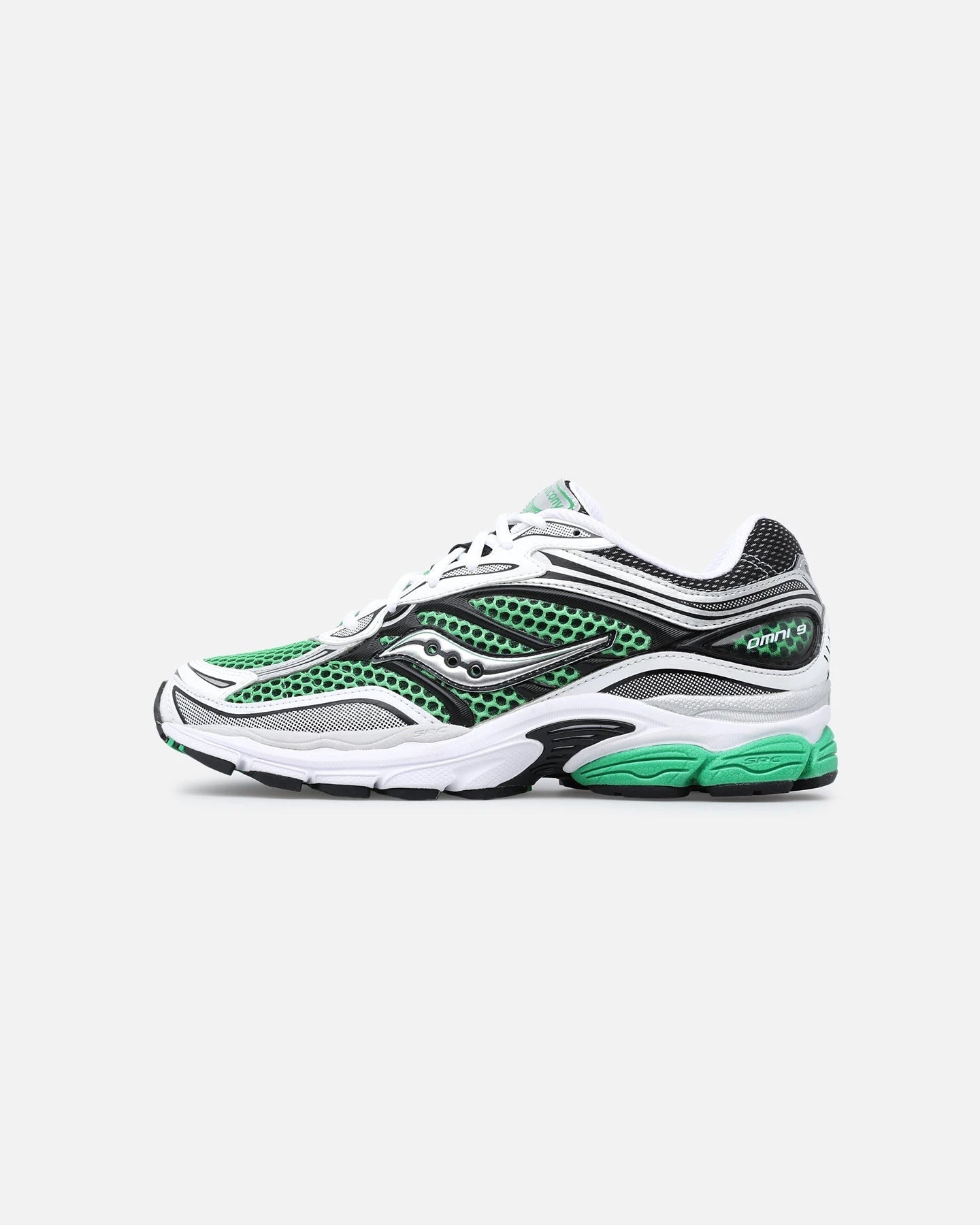 Saucony Progrid Onmi 9 Green/Silver — view 1 of 6