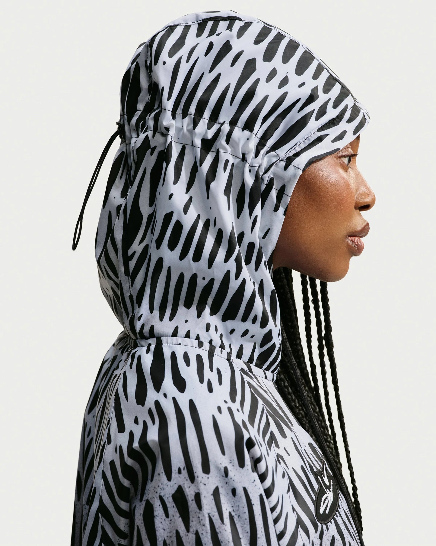 Nike x Slawn Ng Anthem Jacket - Black/ White — view 5 of 6
