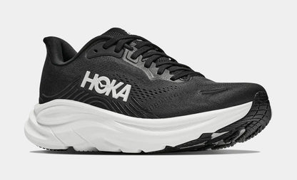 Clifton 11 Womens Running Shoes (Black/White/Grey) — view 3 of 4