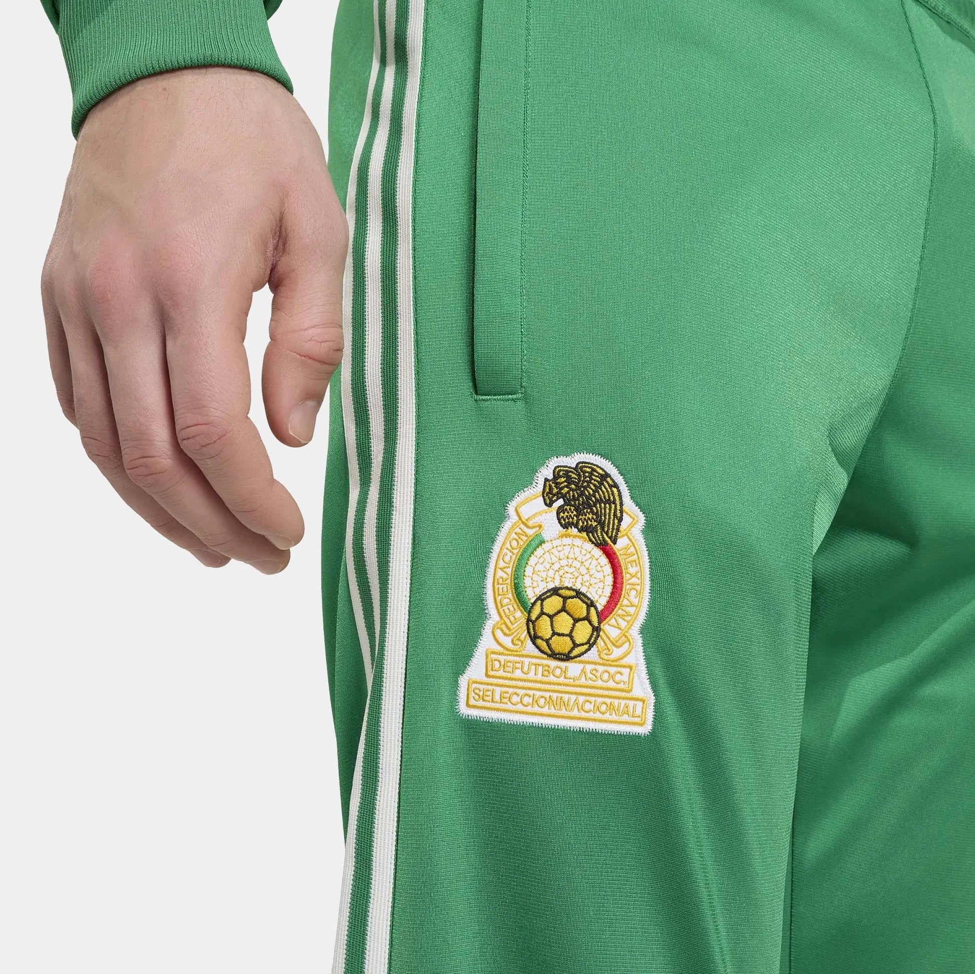 Mexico 1986 Track Mens Pants (Green) — view 3 of 4