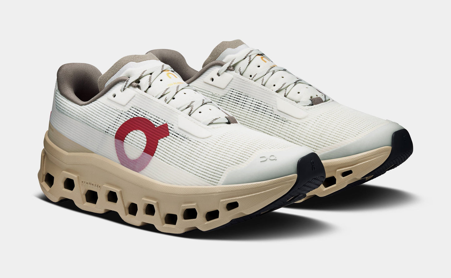 Cloudmonster Void LNY Womens Running Shoes (Ivory/Sand) — view 4 of 4