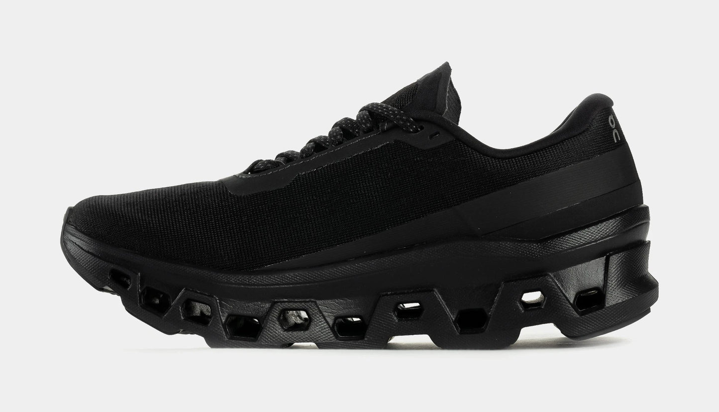 Cloudmonster Womens Running Shoes (Black/Black) — view 3 of 6