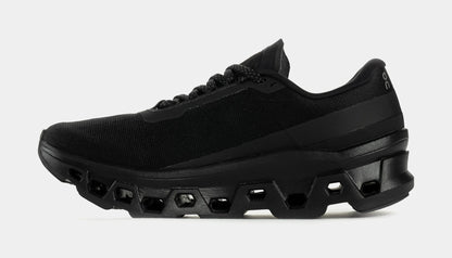 Cloudmonster Womens Running Shoes (Black/Black) — view 3 of 6
