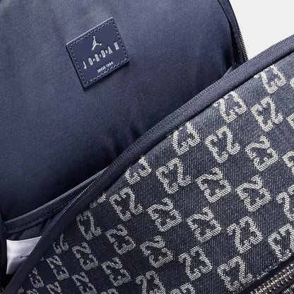 Monogram Mens Backpack (Indigo Blue) — view 3 of 4