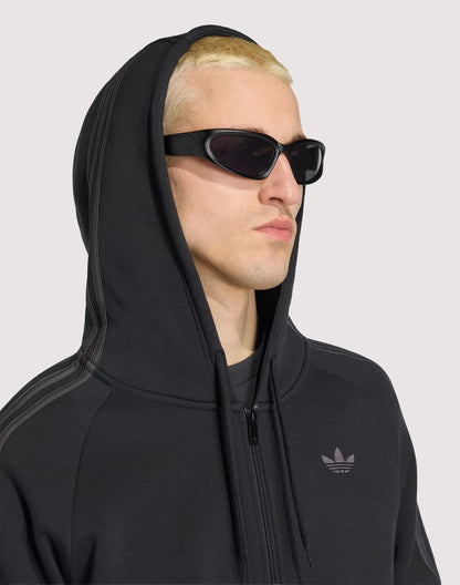 Adidas Adicolor Over The Hood Stripes Fleece Full-Zip Hoodie — view 4 of 4