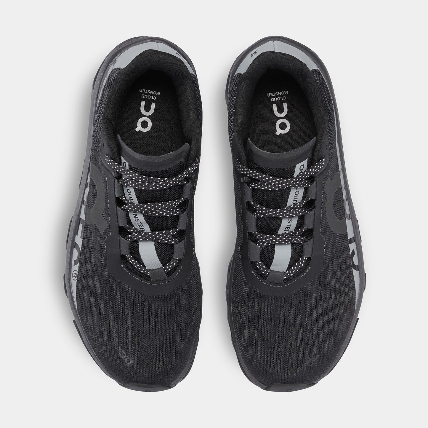 Cloudmonster Lumos Womens Running Shoes (Black) — view 2 of 4