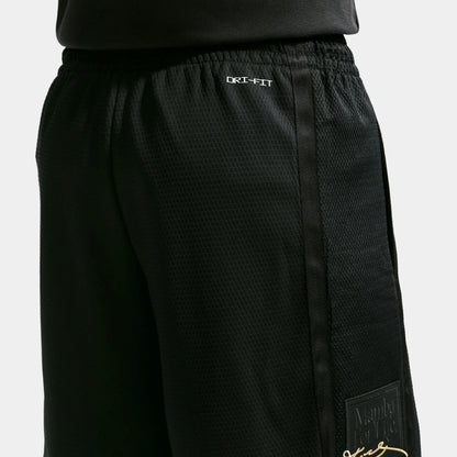 Kobe Basketball Mens Shorts in Black / Metallic Gold — view 4 of 4