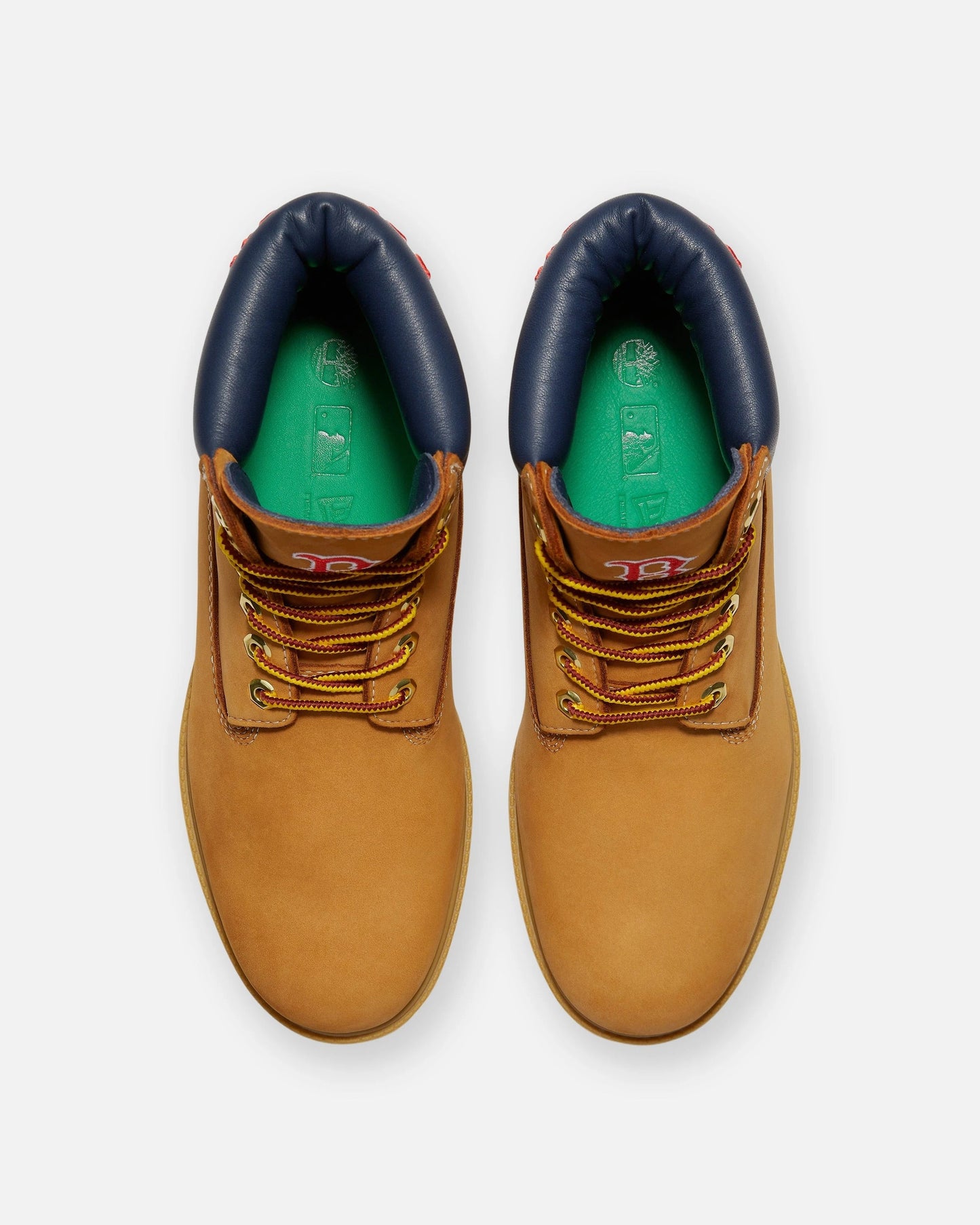 Timberland x MLB 6" Premium Boot 'Red Sox' - Wheat — view 5 of 6