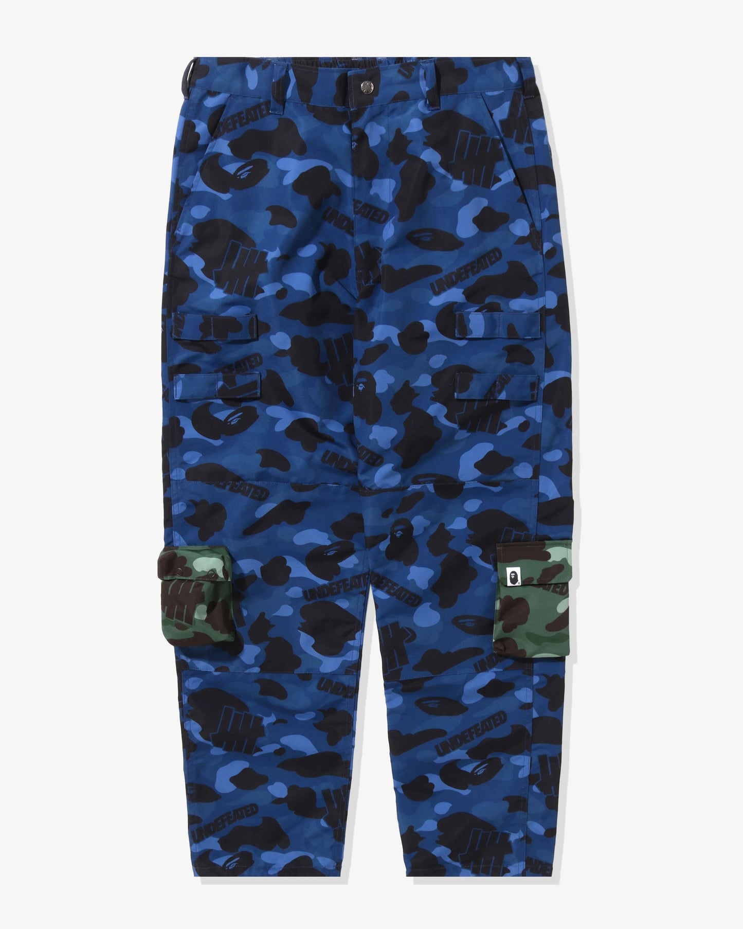 BAPE x UNDEFEATED Multi Pouch Pocket Pants - Navy — view 3 of 6
