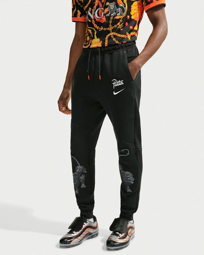 Nike x Patta NL Tech Jogger - Black/ White — view 1 of 6