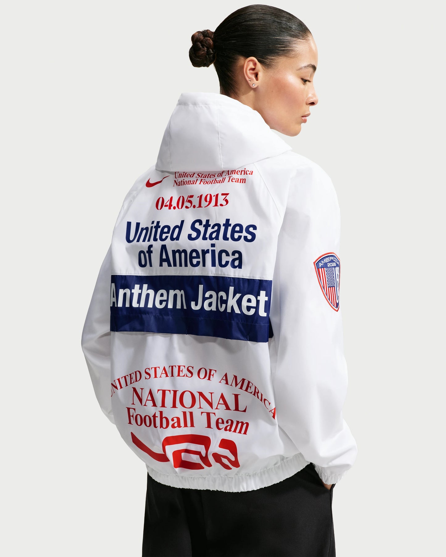 Nike x VAA USA Anthem Jacket - White — view 4 of 6