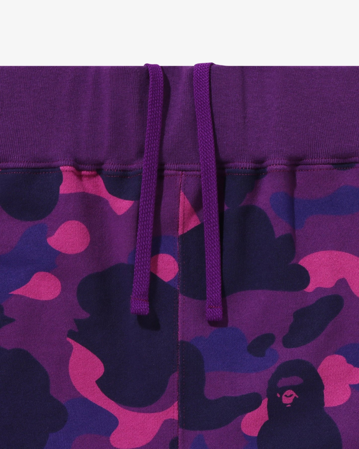 BAPE Color Camo Sweat Pants - Purple — view 4 of 5