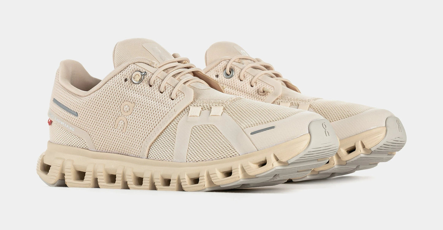 Cloud 6 Womens Running Shoes (Sand/Sand) — view 4 of 6