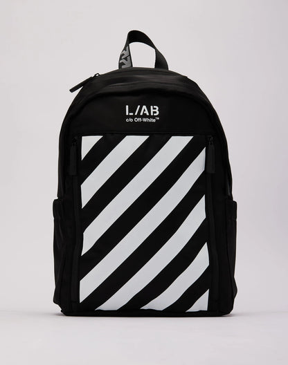 Off-White L/AB Diagonal Tab Backpack — view 1 of 6