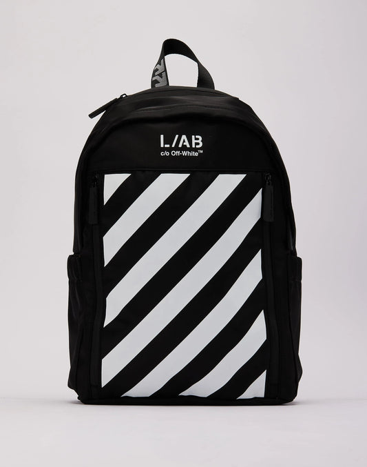 Off-White L/AB Diagonal Tab Backpack — view 1 of 6