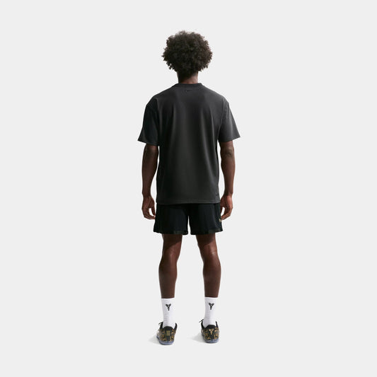 Kobe Basketball Mens Shorts in Black / Metallic Gold — view 2 of 4