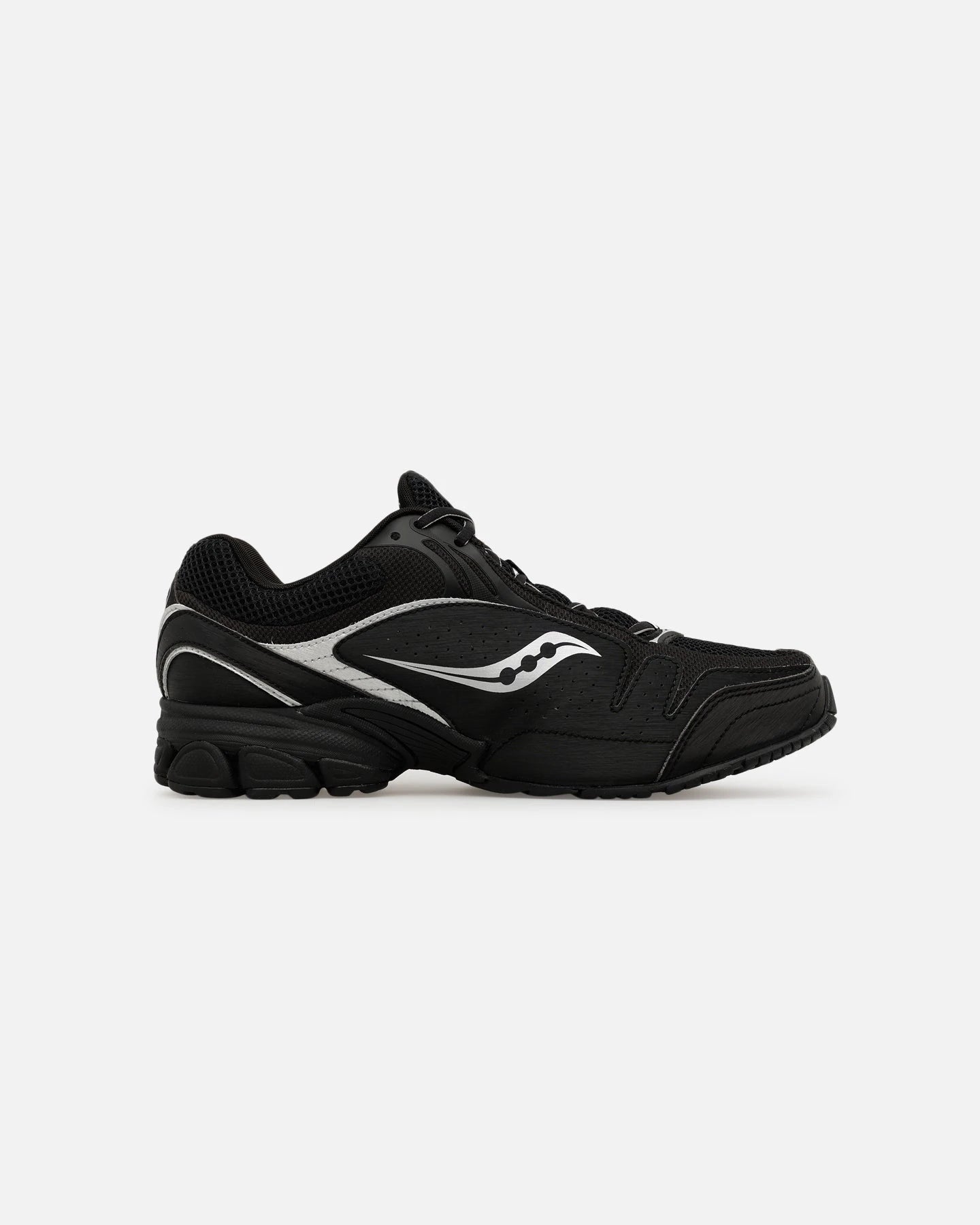 Saucony ProGrid V2 Black/Silver — view 2 of 6