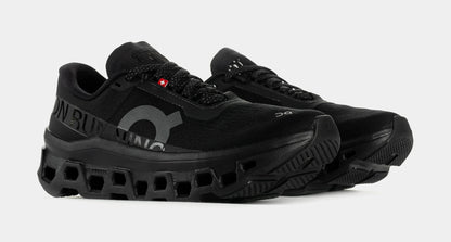 Cloudmonster Womens Running Shoes (Black/Black) — view 4 of 6