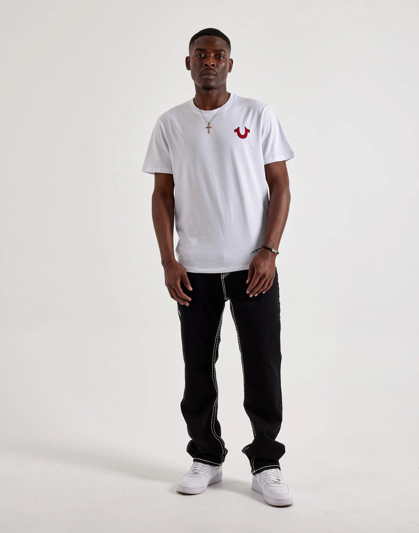 True Religion Ricky Super T Flap Straight Denim Jeans — view 5 of 5