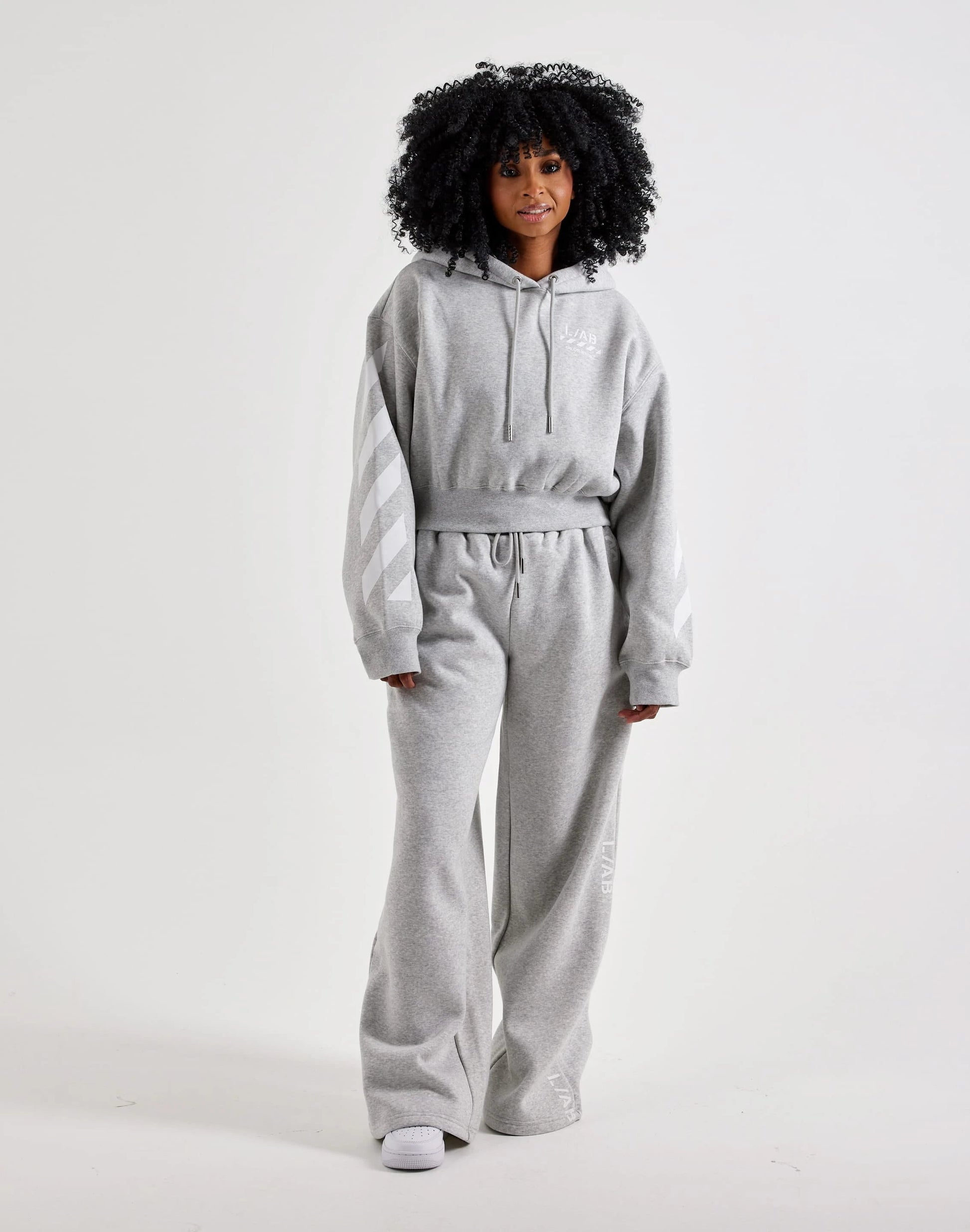 Off-White L/AB Wide-Leg Fleece Sweatpants — view 4 of 4