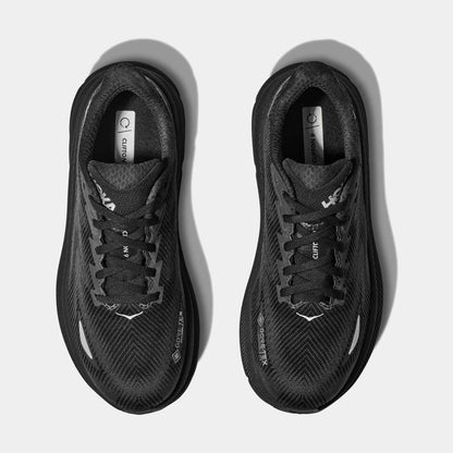 Clifton 9 GTX Womens Running Shoes (Black) — view 2 of 3