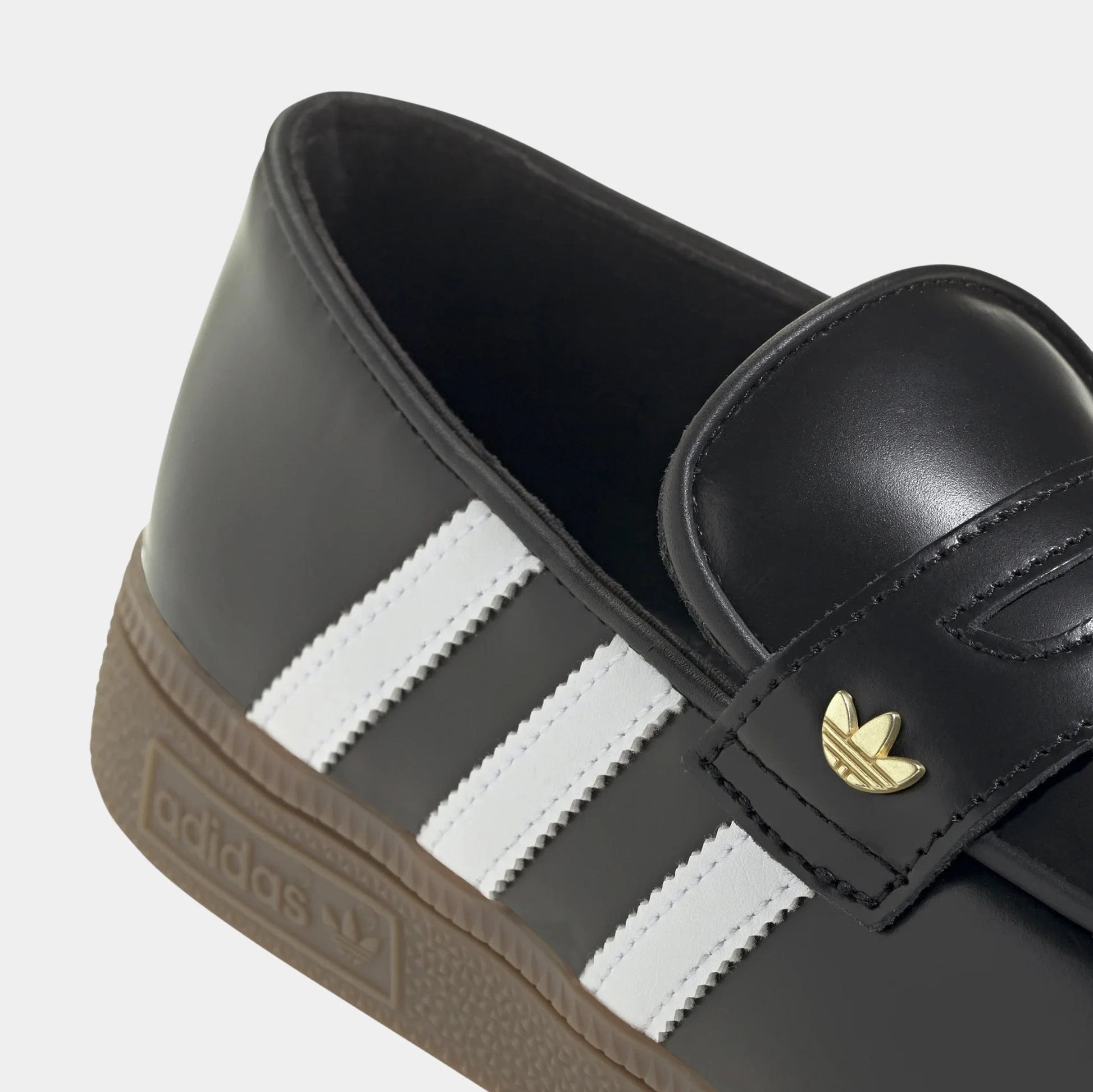 Handball Spezial Loafer Womens Lifestyle Shoes (Core Black/Cloud White/Gum) — view 4 of 4