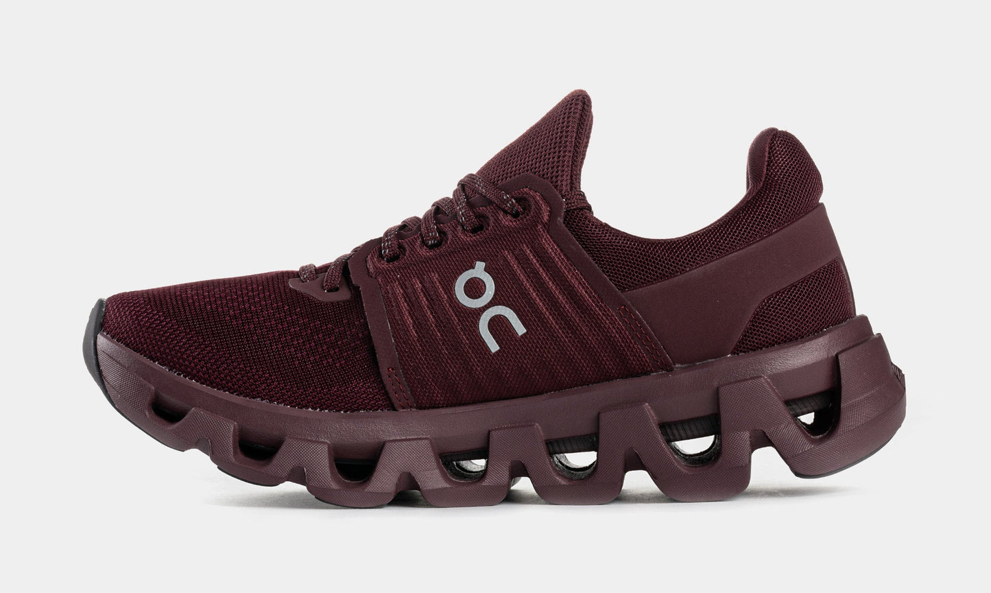 Cloudswift 4 All Day Womens Running Shoes (Maroon/Maroon) — view 3 of 6