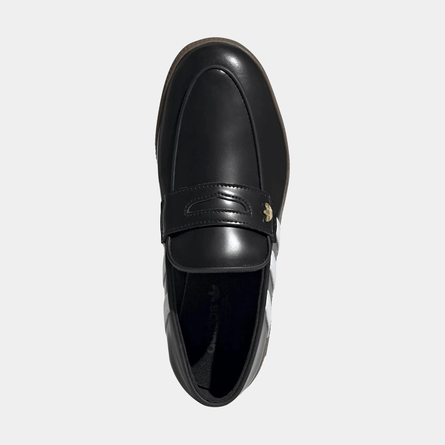 Handball Spezial Loafer Womens Lifestyle Shoes (Core Black/Cloud White/Gum) — view 1 of 4