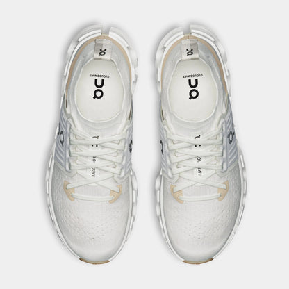 Cloudswift 4 Womens Running Shoes (White/Cream) — view 1 of 4